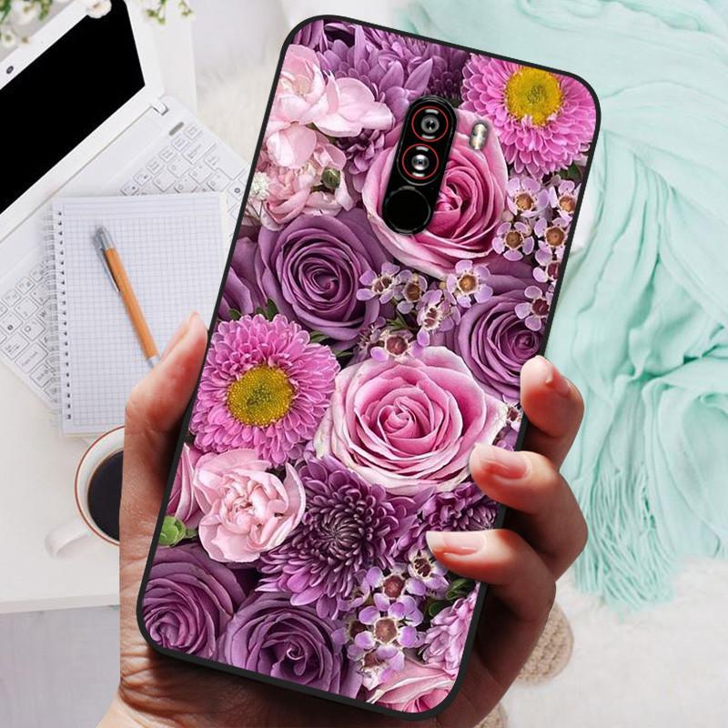 For xiaomi mi pocophone f1 Cases Cat Painted Soft TPU Silicone Phone Cover For xiaomi poco F1 Case PocofoneF1 Case Coque Etui