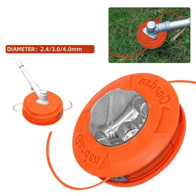 Aluminum Head Trimmer Universal Bump Feed Line Trimmer Head Strimmer Grass Universele Bump Feed Line Strimmer Brush Cutter Parts