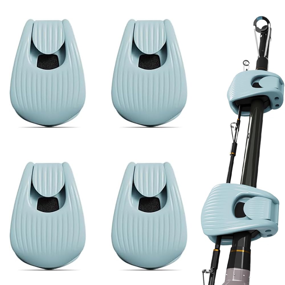 Fishing Rod Clip, Fishing Rod Clip, Set of 4, Anti-slip,