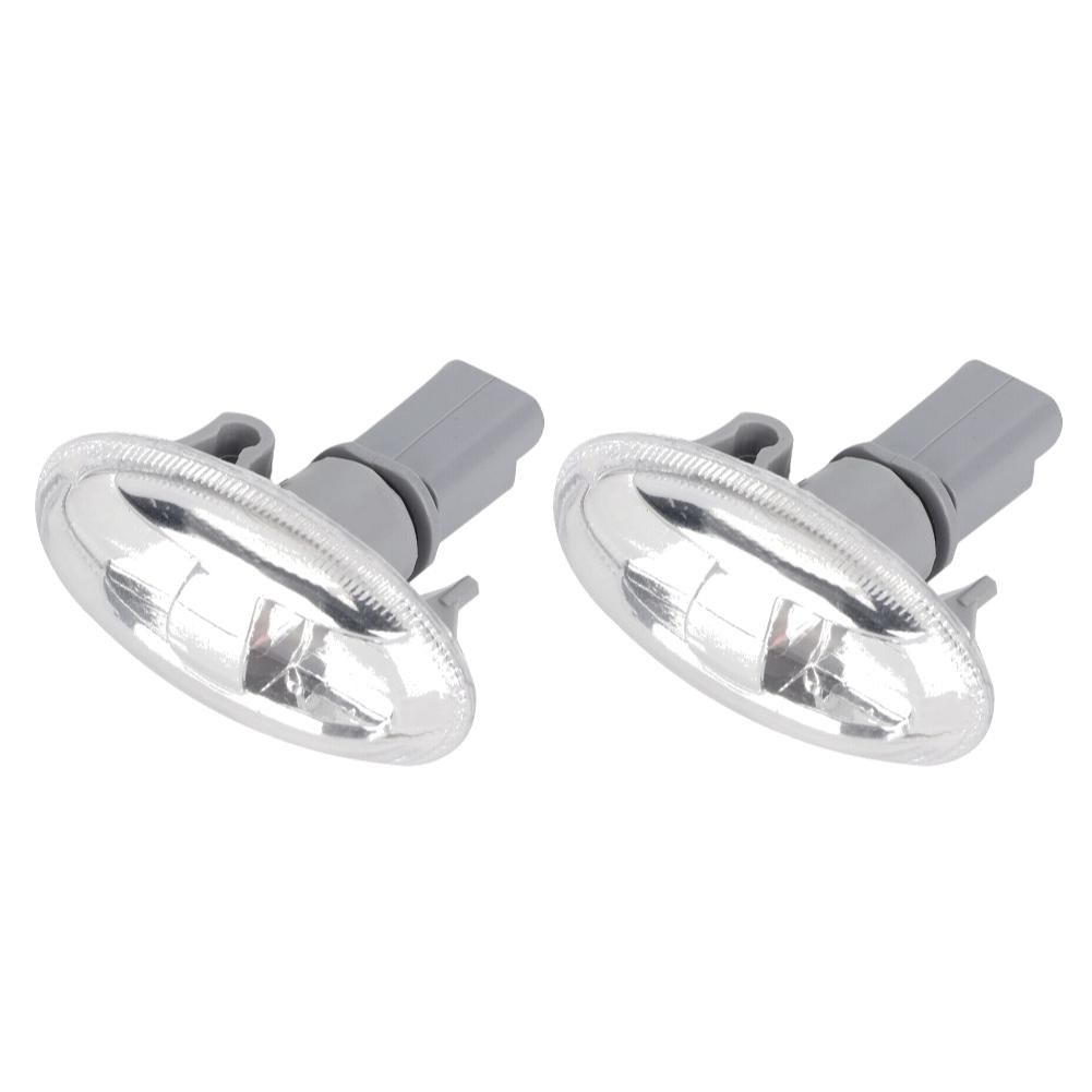 

Бурштиновий бічний вказівник повороту 4300K ​​Індикатор повторювача Бічна лампа для Peugeot 107 206 407 407 1007 107 Індикатор автомобіля