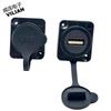 USB Type D Panel Mount Waterproof Female Socket (USB 2.0/3.0) for Digital Data Transfer