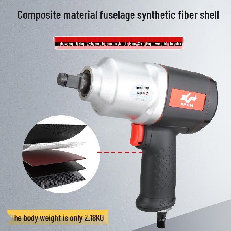Gaobao Industrial-Grade Pneumatic Wrench, Large Torque 1/2-Inch Square Drive for Auto Repair