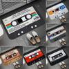 Retro Cassette Tape Bath Mats Super Absorbent Bathroom Carpet Home Entrance Welcome Doormat Rug for Kitchen Non-slip Floor Mat