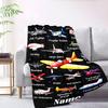 Airplane Model Throw Customizable Blanket Name Warmthful Decor Perfect For Sofa Couch Office Bed Picnics For All Occasions Cozy Home Lovers Unique