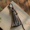 Handmade Woven Tibetan Tassel Pendant Keychain