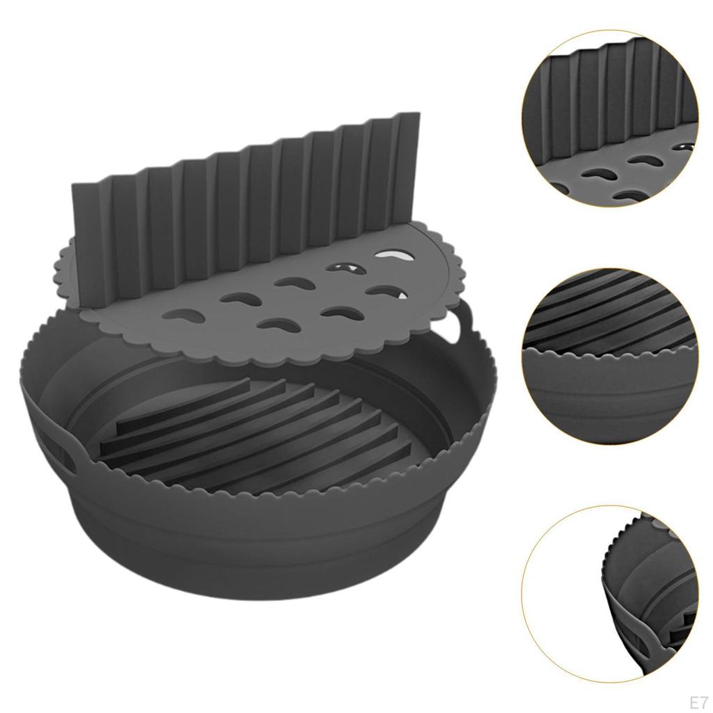 Compact Air Fryer Liner for Easy Cleaning and Cooking