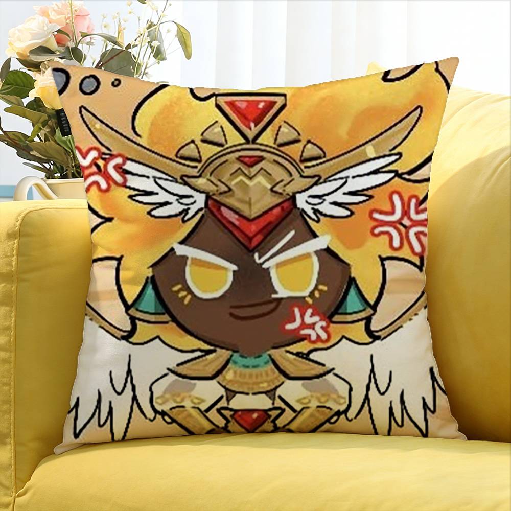 G-Golden Cheese C-Cookie Various Sizes Square Pillow Case For Car Home Bedchamber Decor