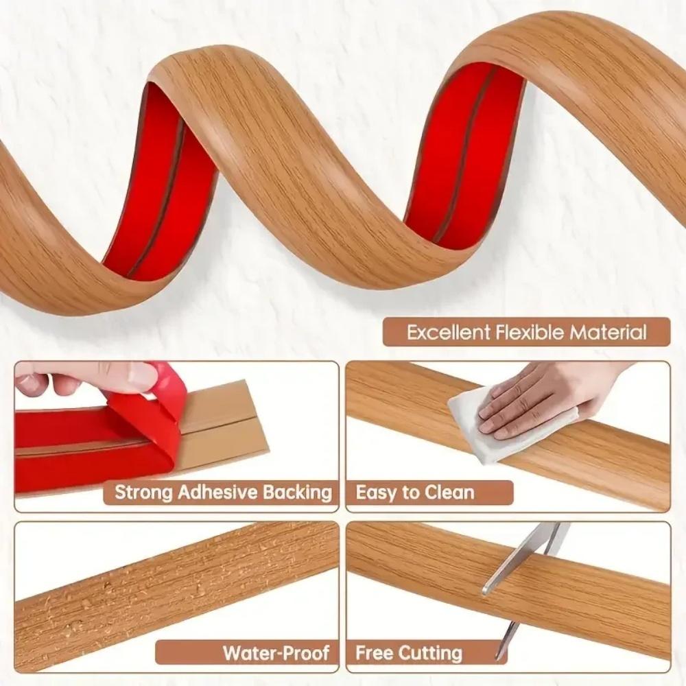 1Pc 1mX3cm Floor Cable Protector Self-Adhesive Floor Cord Cover Floor Cable Sheath PVC Anti Stepping Cover for Cables Flexible