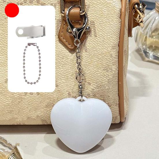Sensor Light Rechargeable Purse Light Touch-Sensitive Heart Cloud Shaped LED USB Charging Compact Bag Lamp Women