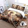Elegant Kimono Floral Decoration Set Multiple Sizes Kid'S And Adults' Bedroom Exquisite 3Pc Bedding Set, Gift