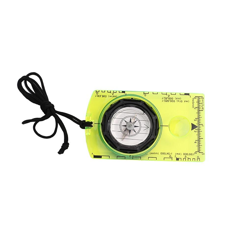 Waterproof Orienteering Compass for Map Reading Baseplate Compass Outdoor Hiking Hunting Navigation Camping Gadget Survival Gear