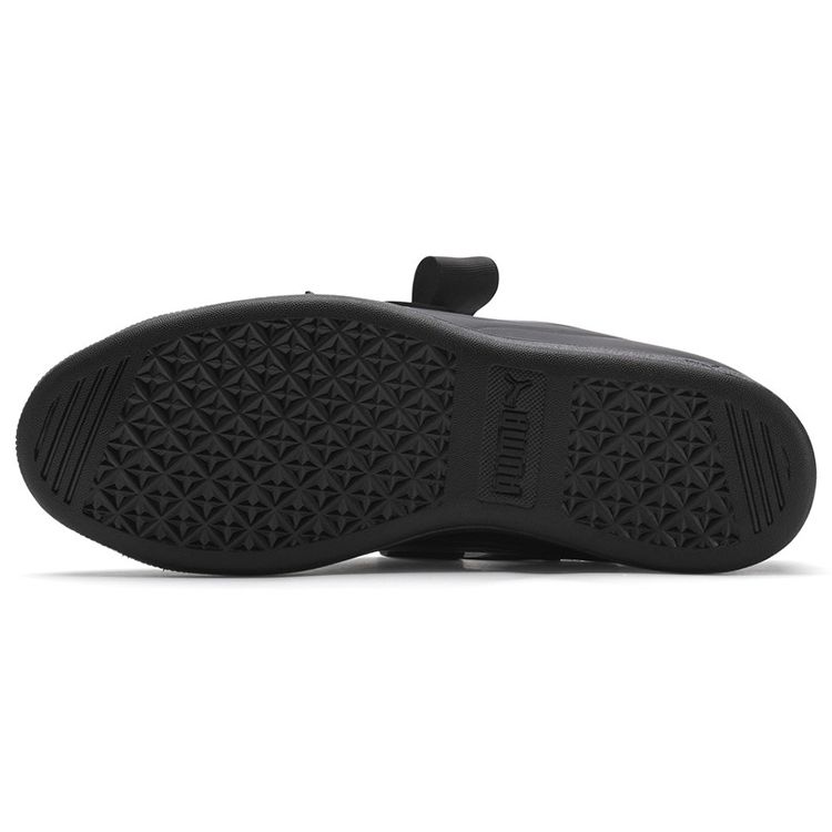 Puma Vikky Ribbon Satin Casual Low-Top Sneakers Women sneakers Black 366088-01