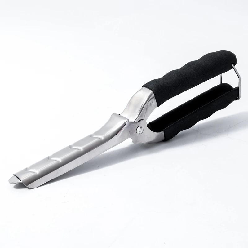 Multifunctional Stainless Steel Rib Film Removal Pliers Peeling Pliers Rib Handling Tools Barbecue Essential Kitchen Tools