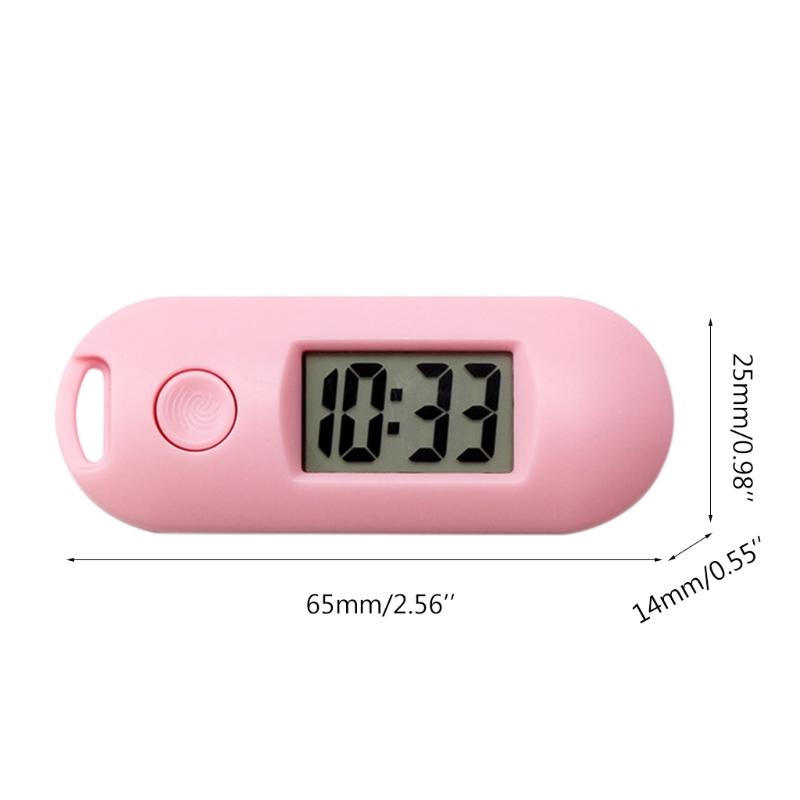 Personalized Fashion Electronic Alarm Clock Silent Luminous Mini Portable Digital Electronic Clock Student Exam Study