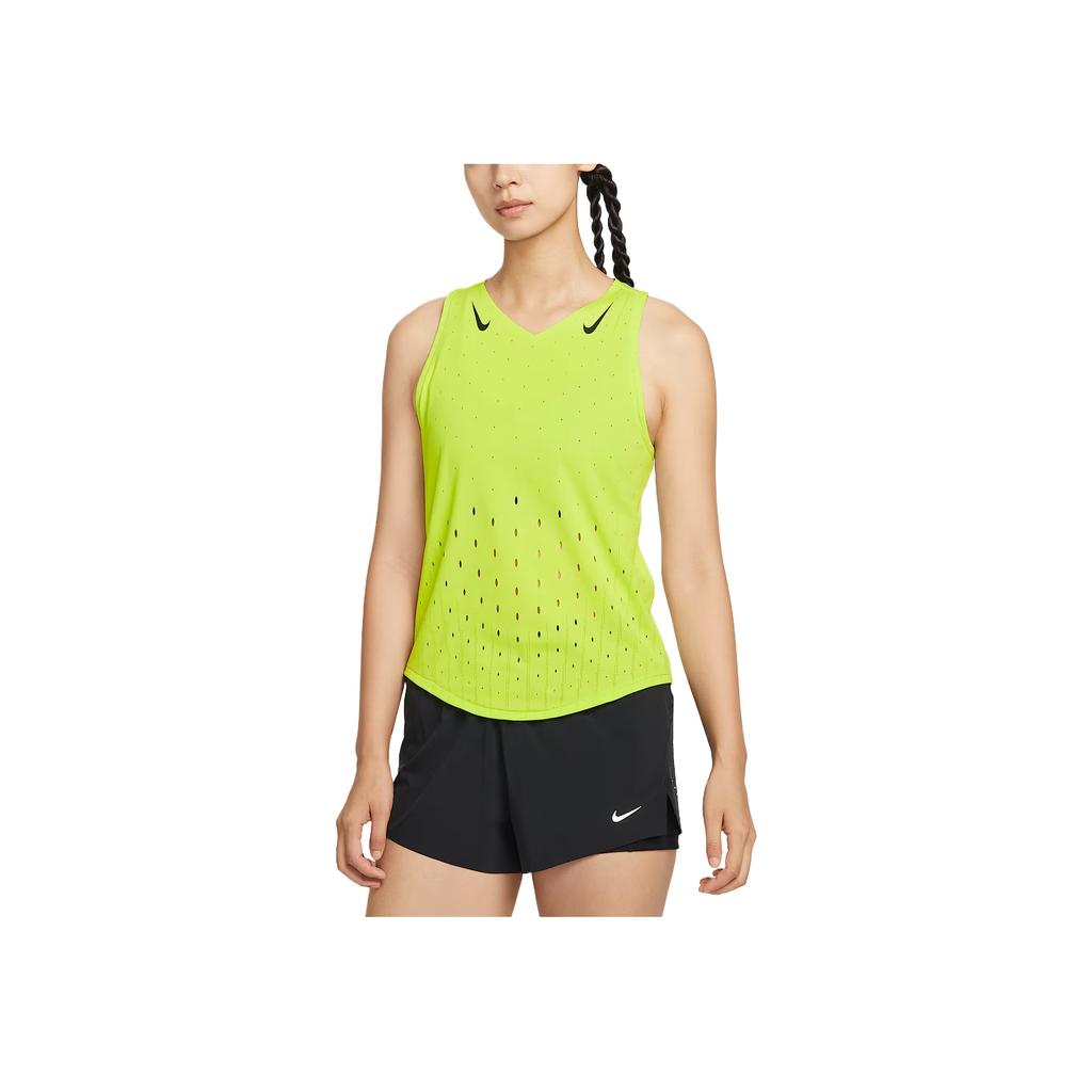 Nike Aeroswift Dri-Fit Adv Simple Comfortable Solid Color Aesthetic Running Tank Top Women tops FN2505-389