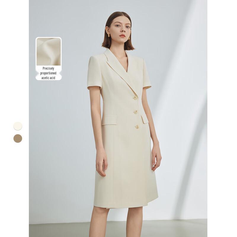 

LANCY French Acetate Blazer Dress L