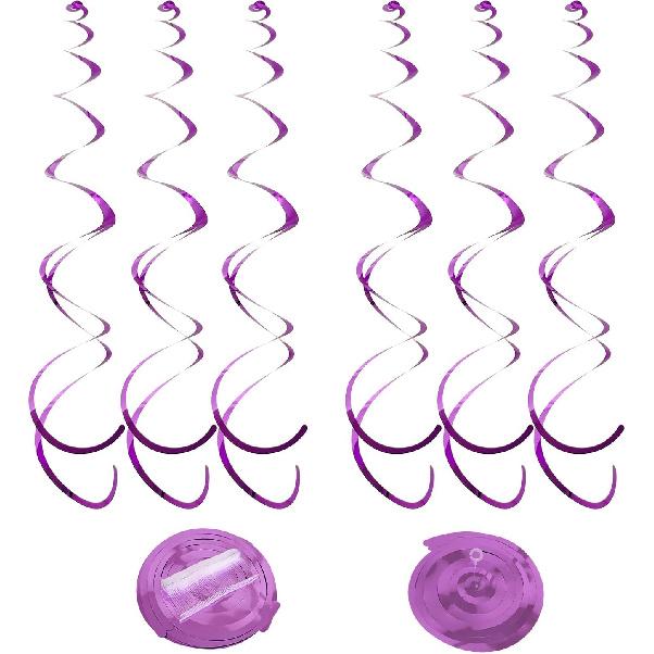 36 Pieces Hanging Swirl Decorations Party Streamer,Ceiling Streamers Ceiling Decorations Hanging for Birthday Party, Wedding, Graduation Party Baby
