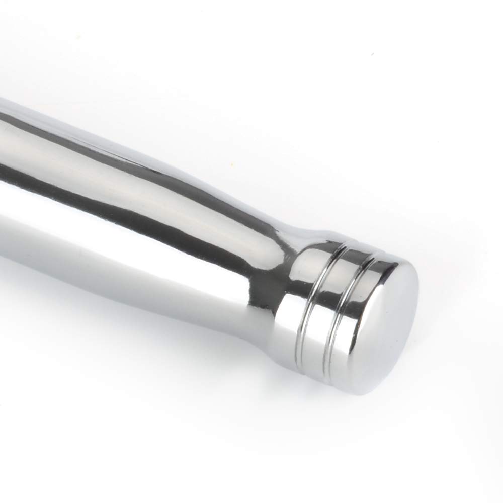 Long Spinner Handle Wheel Steel with Plated Tire Pulley Bolt Removal Tool Wrench, 12.7mm 1/2-inch Drive, 460mm, 180° Adjustable, CR-V Finish, Change,