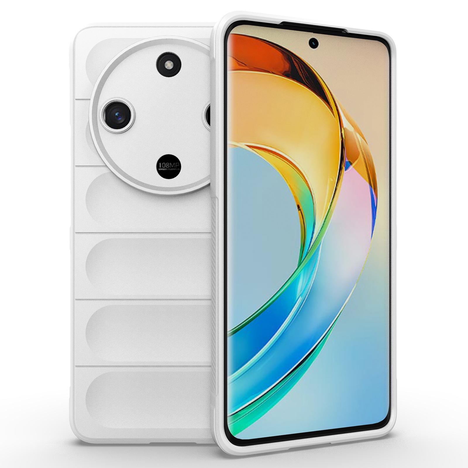 

Protective Case for Honor X50/X9b 5G/Magic6 Lite 5G Anti-Drop Slim Phone Case Drop-Proof TPU Phone Cover White