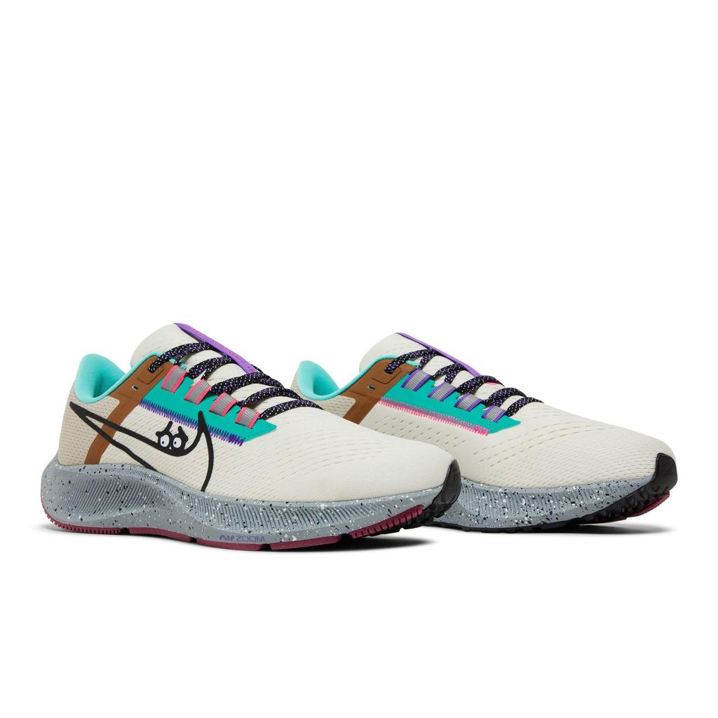 Nike Air Zoom Pegasus 38 'Running Club - Sail' (Unisex) Sail / Light Smoke Grey / Rattan / Black Running Shoes DO2337 100