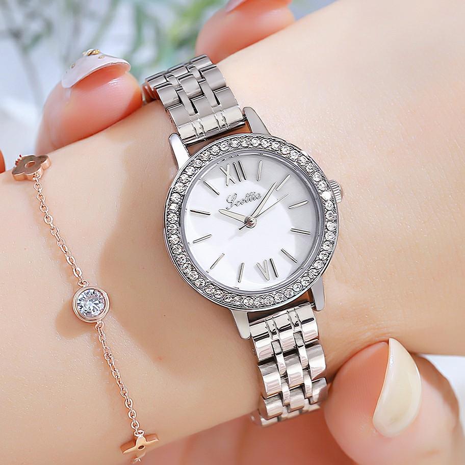Retro Small Dial Niche Women'S Watch Small Green Watch Waterproof Leather Strap Watch Women