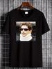 Sopranos Christopher Moltisanti Tony Soprano Maglietta Grafica Donna Unisex Cotone Estiva Primavera Vintage Harajuku Top Oversize