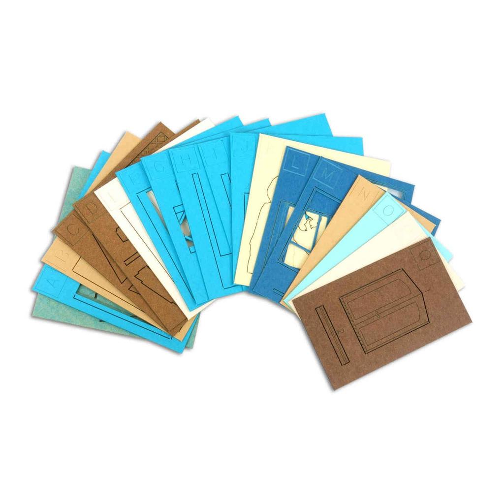 Sankei Studio Ghibli Mini When Marnie Was There: I'll Never Forget Paper Craft MP07-115