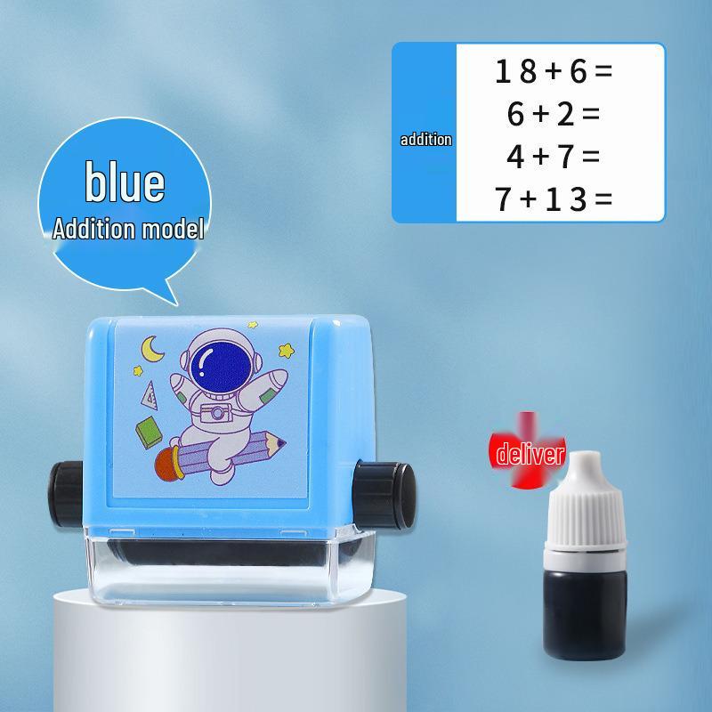 

Математическая практика Роликовый штамп для учеников начальной школы - Стиль Douyin: Сложение, вычитание, умножение и деление