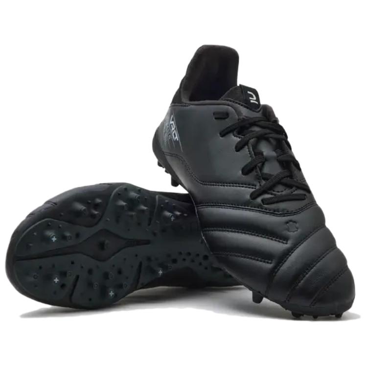 Decathlon AG Viralto II Rubber Short Studs Cushioning Wear Resistant Soccer Shoes Men's Black