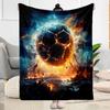 1pc Soccer Ball Blanket Comfortable Soft Lightweight Multi Purpose Blanket Travel Camping Picnics Sofa Office Bed Living Room Gift Friends Family