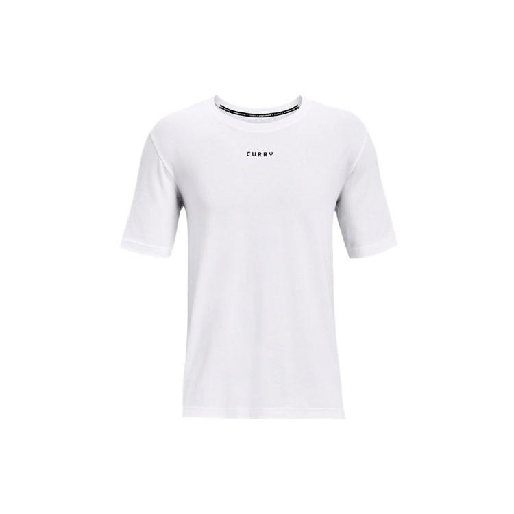Under Armour CURRY Incubate Tee  White  Men s 1370255-100 XXL