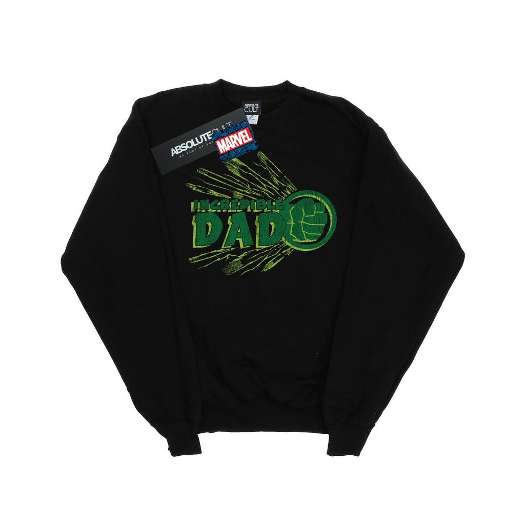 Marvel Mens Hulk Incredible Dad Sweatshirt