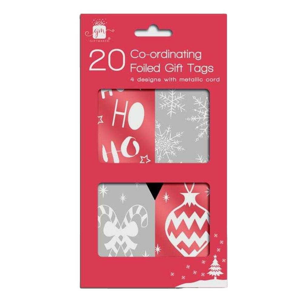 Giftmaker Christmas Gift Tags (Pack of 20)