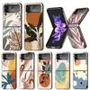 Abstract Women Face Line Phone Case For Samsung Galaxy Z Flip7 Flip6 5G Flip5 Flip4 Flip3 ZFlip 7 6 3 4 5 Shockproof Back Cover