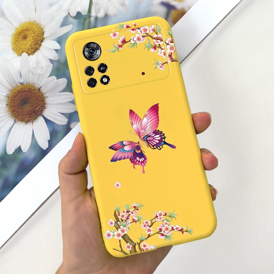 For Xiaomi Poco X4 Pro 5G Case Cute Astronaut Shockproof Silicone Soft Funda Phone Cover For Xiomi Poco X4 Pro Protective Bumper