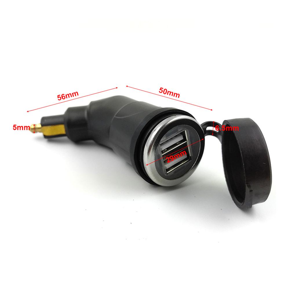 Motorcycle Charger Dual USB Phone MP4 GPS Tablet For BMW R1200GS R1200RT F800 GS F800GS F650GS F700GS F650 GS R 1200 RT ADV