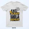 Eat Sleep Bandeja Repeat Funny Padel Sport Tennis Player T-Shirt