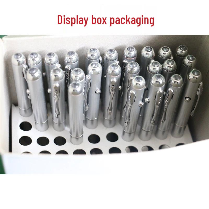 UV Invisible Magic Fluorescent Pen with LED Light - Anti-counterfeit, In Stock