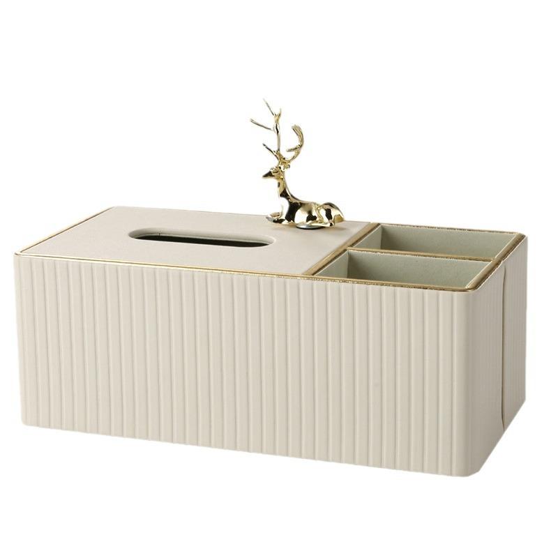 Boîte à mouchoirs salon haut de gamme, boîte en papier Simple et moderne, Table basse créative, boîte de rangement avec télécommande de bureau