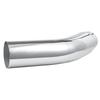 Elbow Exhaust Tip, 101.6mm Inlet, 127mm Outlet, 584mm Overall Length, Chrome Turn Down Exhaust Tip with Clamp for Truck, Sedan, Sports Car, SUV,