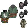 Medieval Knight Hoodie Pullover For Men And Women With Vibrant 3d Printing Design