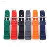 20mm 22mm Watch Band For Rolex Waterproof Diving Silicone Bracelet For Omega Seiko SKX007 SRP777J1 Sports Strap For Citizen