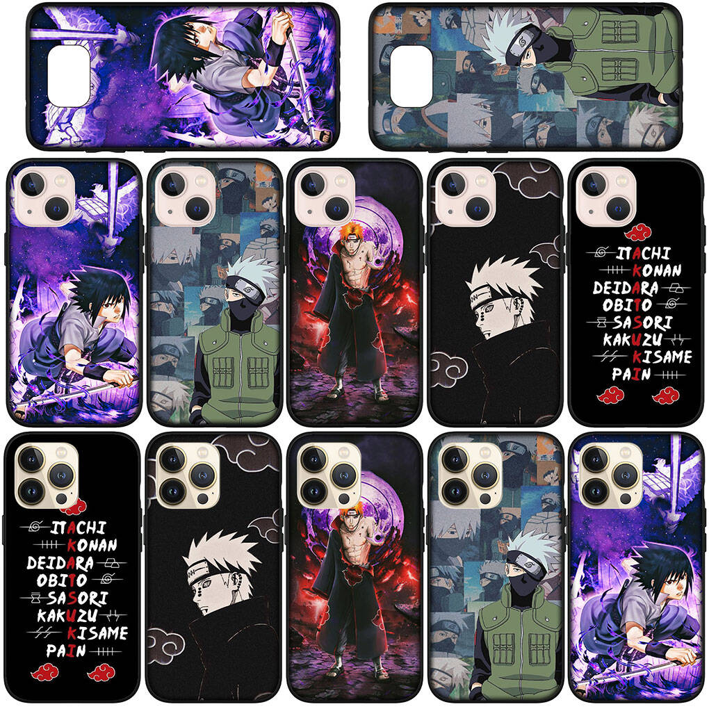for Samsung Galaxy S25 S24 S23 Ultra FE Plus A17 A37 A57 A56 A55 A06 A16 A15 A36 A26 A35 A05 A25 A54 A34 Phone Case Anime Pain Akatsuki Naruto Cover
