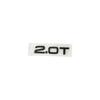 for S A5 2010-2019 2020-2024 2.0T S Line Quarrto Sticker 4Ring ABS 192mm 273mm 249mm Car Front Emblem Rear Trunk Decoration