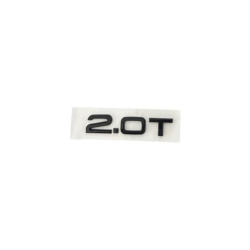 for S A5 2010-2019 2020-2024 2.0T S Line Quarrto Sticker 4Ring ABS 192mm 273mm 249mm Car Front Emblem Rear Trunk Decoration