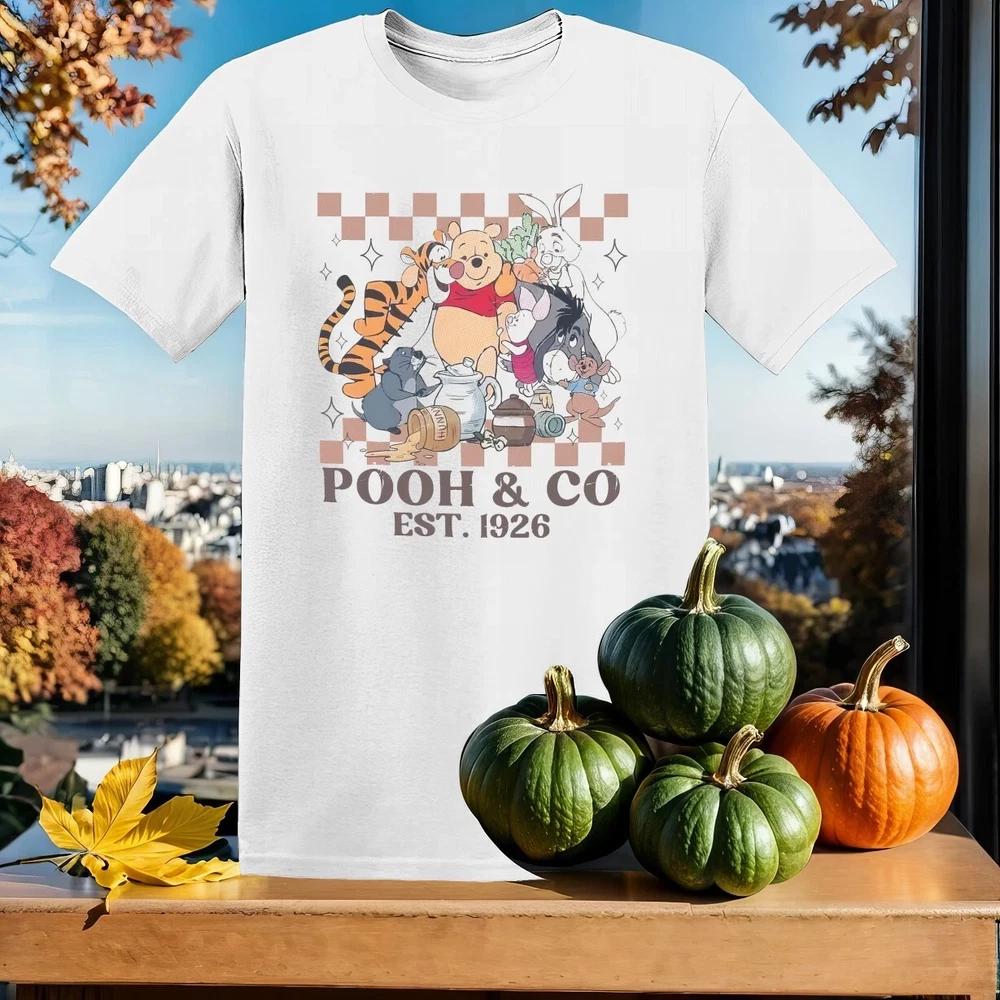 Winnie The Pooh Co Est 1926 White Unisex Tshirt S