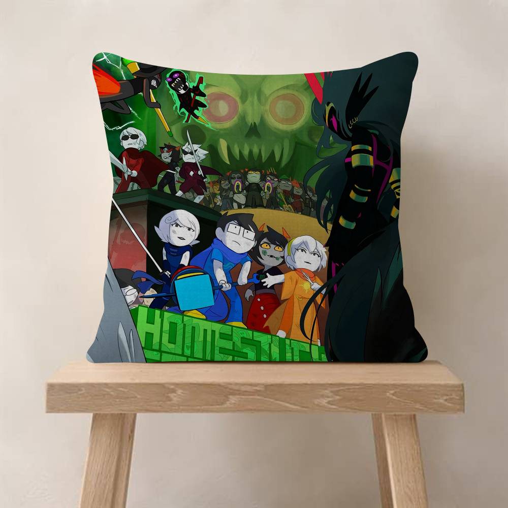 Popular Internet Anime HHomestuck Personalized Pillow Cover Kids Bedroom Wild Party Decor Pillowcase Kid Birthday Shower Gift