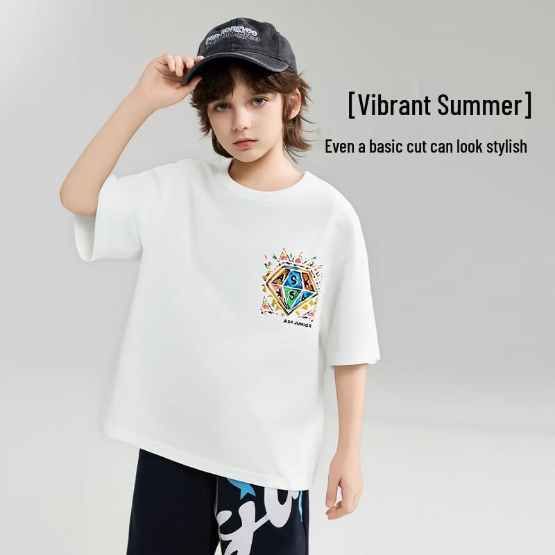 ASK JUNIOR Boys  Antimicrobial Cooling Sports T-Shirt 110