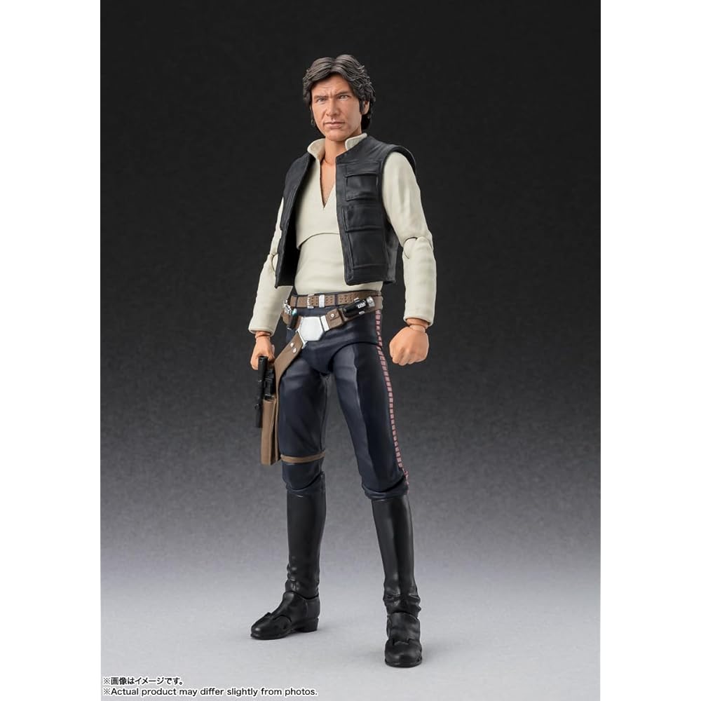 Bandai Spirits S.H. Figuarts Star Wars Episode 4 Han Solo Classic Version 150mm PVC ABS Action Figure