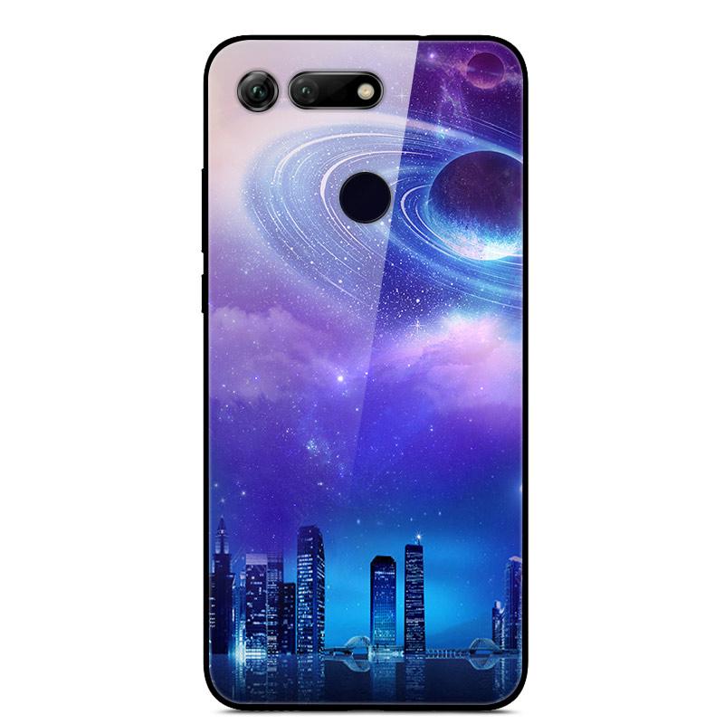 For Huawei Honor View 20 Case Honor 20 Tempered Glass Space Cover Glass Back Case for Huawei Honor 20 lite Honor20 Pro View 20 Honor 20 Lite